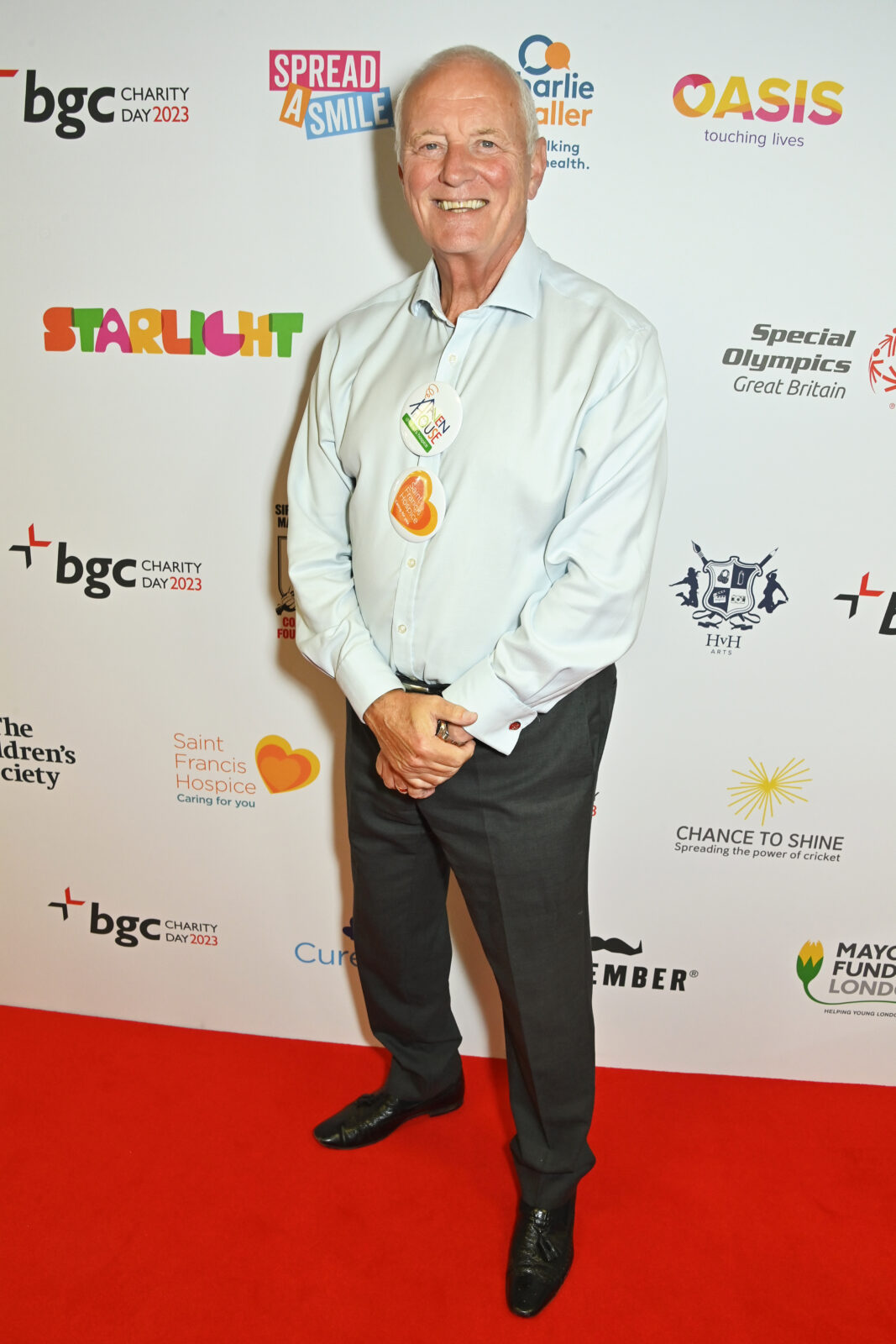 LONDON, ENGLAND - SEPTEMBER 11: Barry Hearn attends the BGC Group Charity Day on behalf of Saint Francis Hospice, raising millions for good causes in memory of BGC's colleagues lost on 9/11, on September 11, 2023 in London, England. Pic Credit: Dave Benett