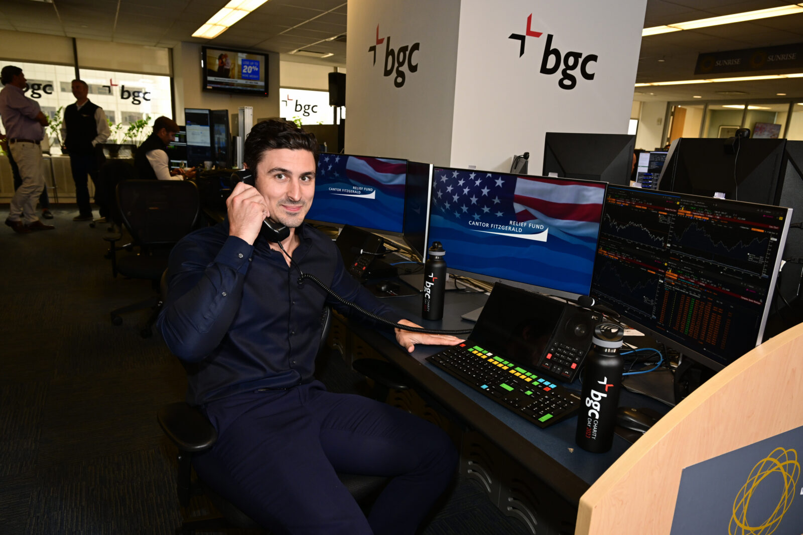 NEW YORK, NEW YORK - SEPTEMBER 11: Christopher James Kreider attends the annual Charity Day hosted by GFI Group and The Cantor Fitzgerald Relief Fund on September 11, 2023 in New York City. (Photo by Dave Kotinsky/Getty Images for The Cantor Fitzgerald Relief Fund)
