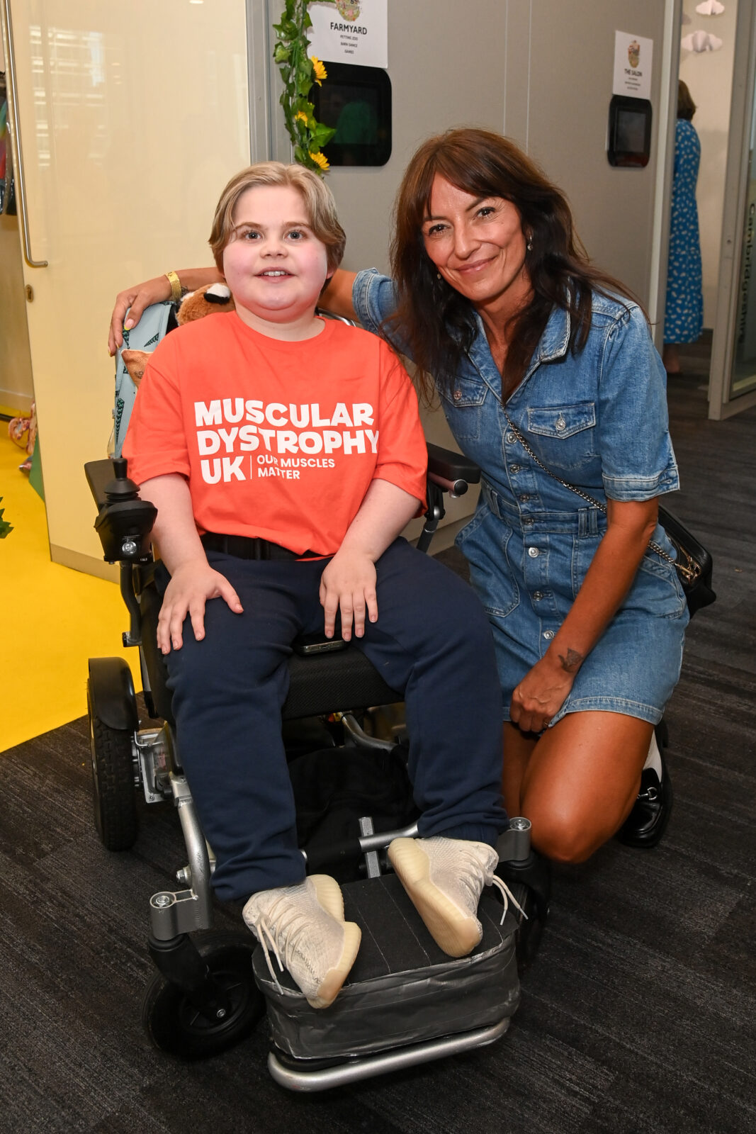 Davina McCall attends the BGC Group Charity Day on behalf of Action Medical Research