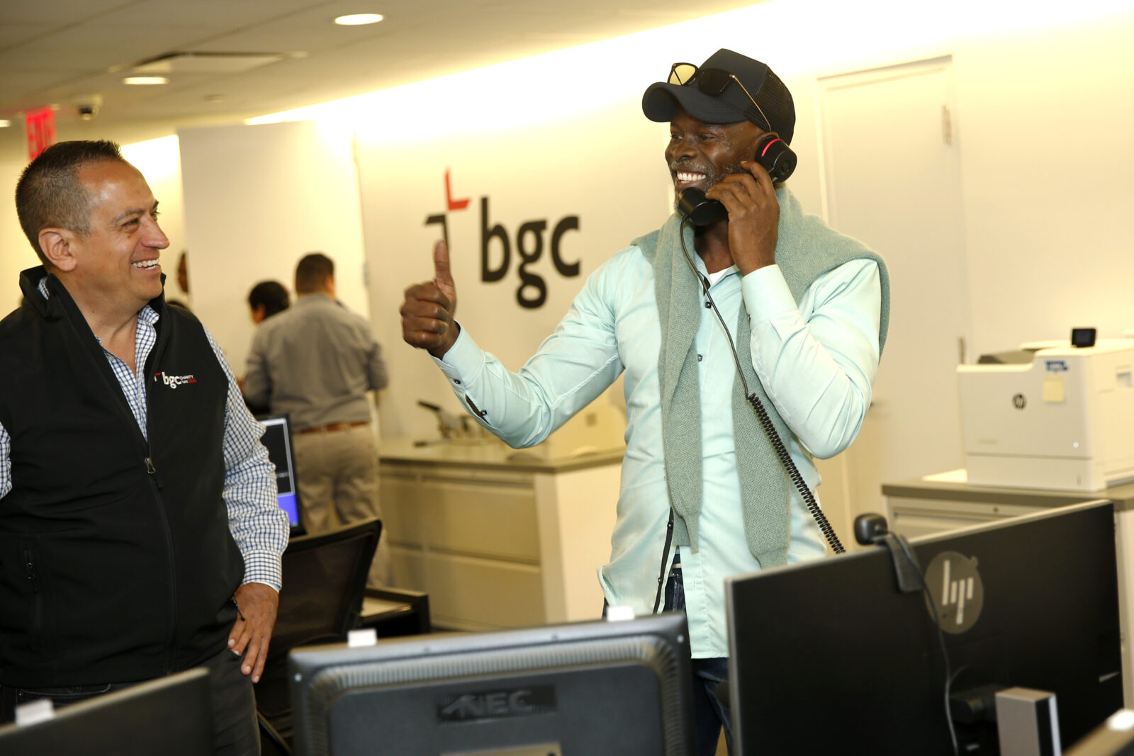NEW YORK, NEW YORK - SEPTEMBER 11: Djimon Gaston Hounsou attends the annual Charity Day hosted by BGC Group and The Cantor Fitzgerald Relief Fund on September 11, 2023 in New York City. (Photo by Rob Kim/Getty Images for The Cantor Fitzgerald Relief Fund)