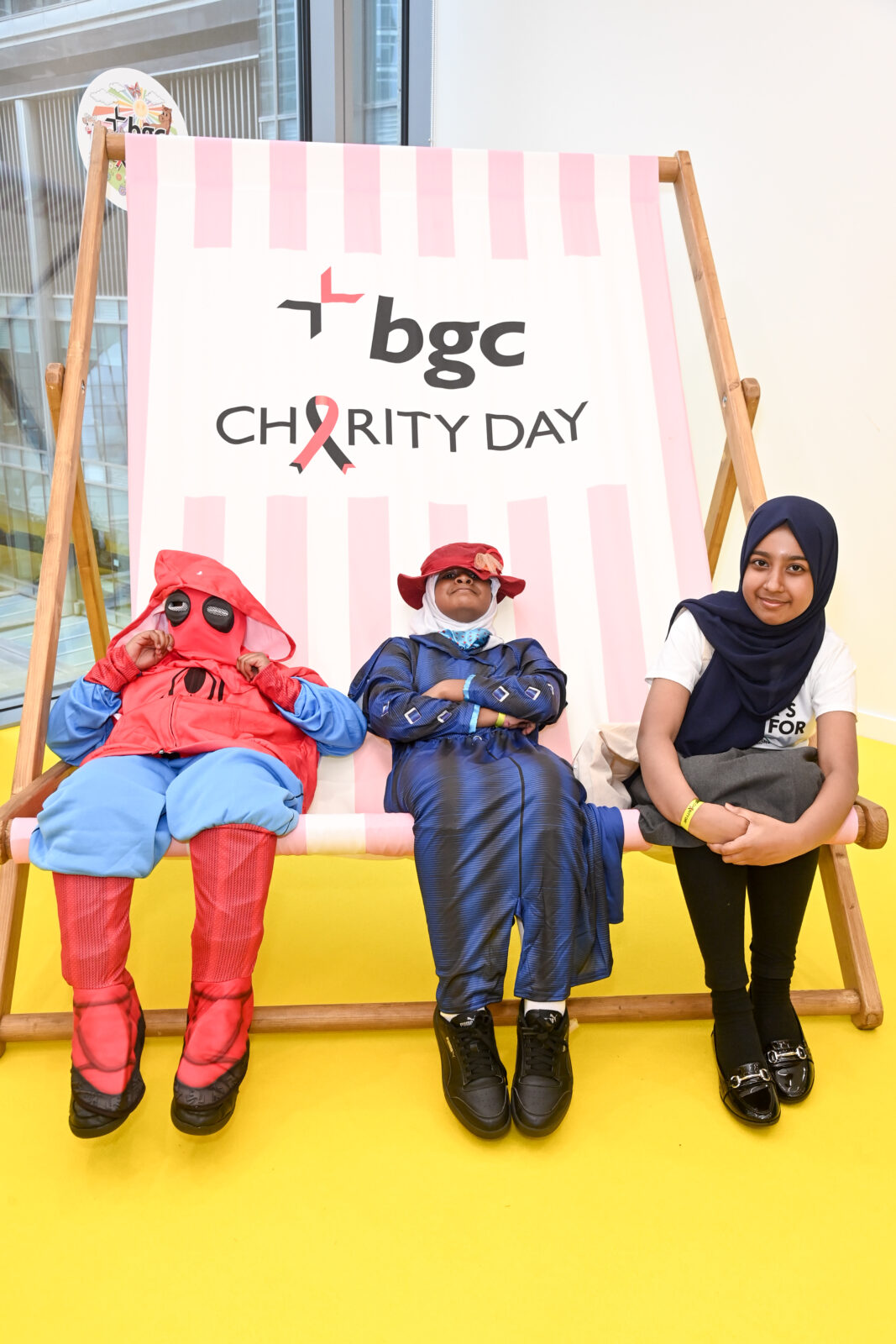 Charity beneficiaries attend the BGC Group Charity Day