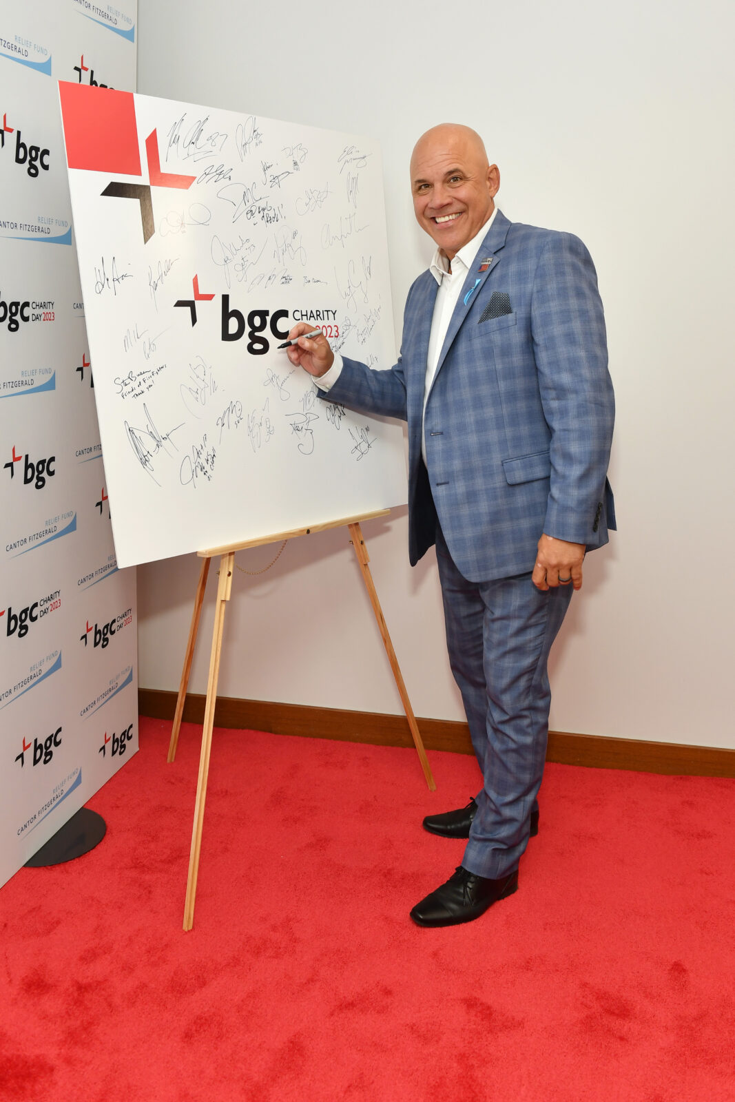 NEW YORK, NEW YORK - SEPTEMBER 11: Jim Leyritz attends the annual Charity Day hosted by BGC Group and The Cantor Fitzgerald Relief Fund on September 11, 2023 in New York City. (Photo by Noam Galai/Getty Images for The Cantor Fitzgerald Relief Fund)