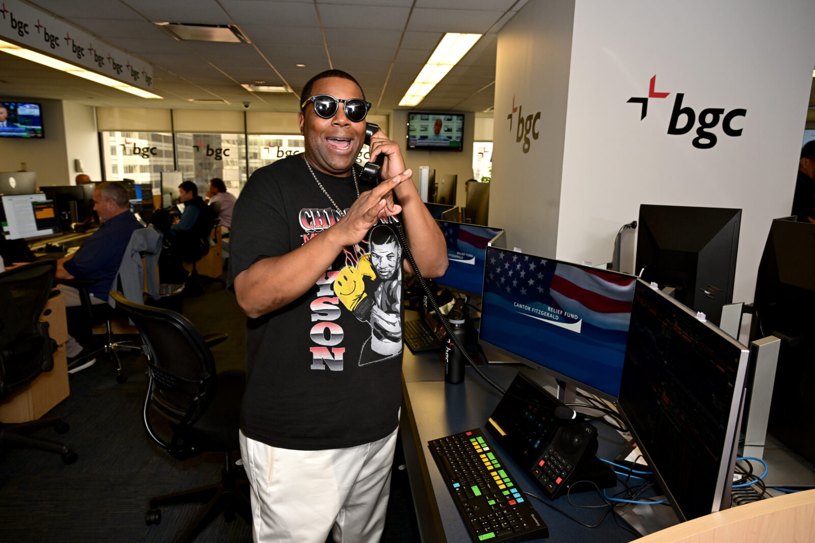 NEW YORK, NEW YORK - SEPTEMBER 11: Kenan Thompson attends the annual Charity Day hosted by BGC Group and The Cantor Fitzgerald Relief Fund on September 11, 2023 in New York City. (Photo by Dave Kotinsky/Getty Images for The Cantor Fitzgerald Relief Fund)