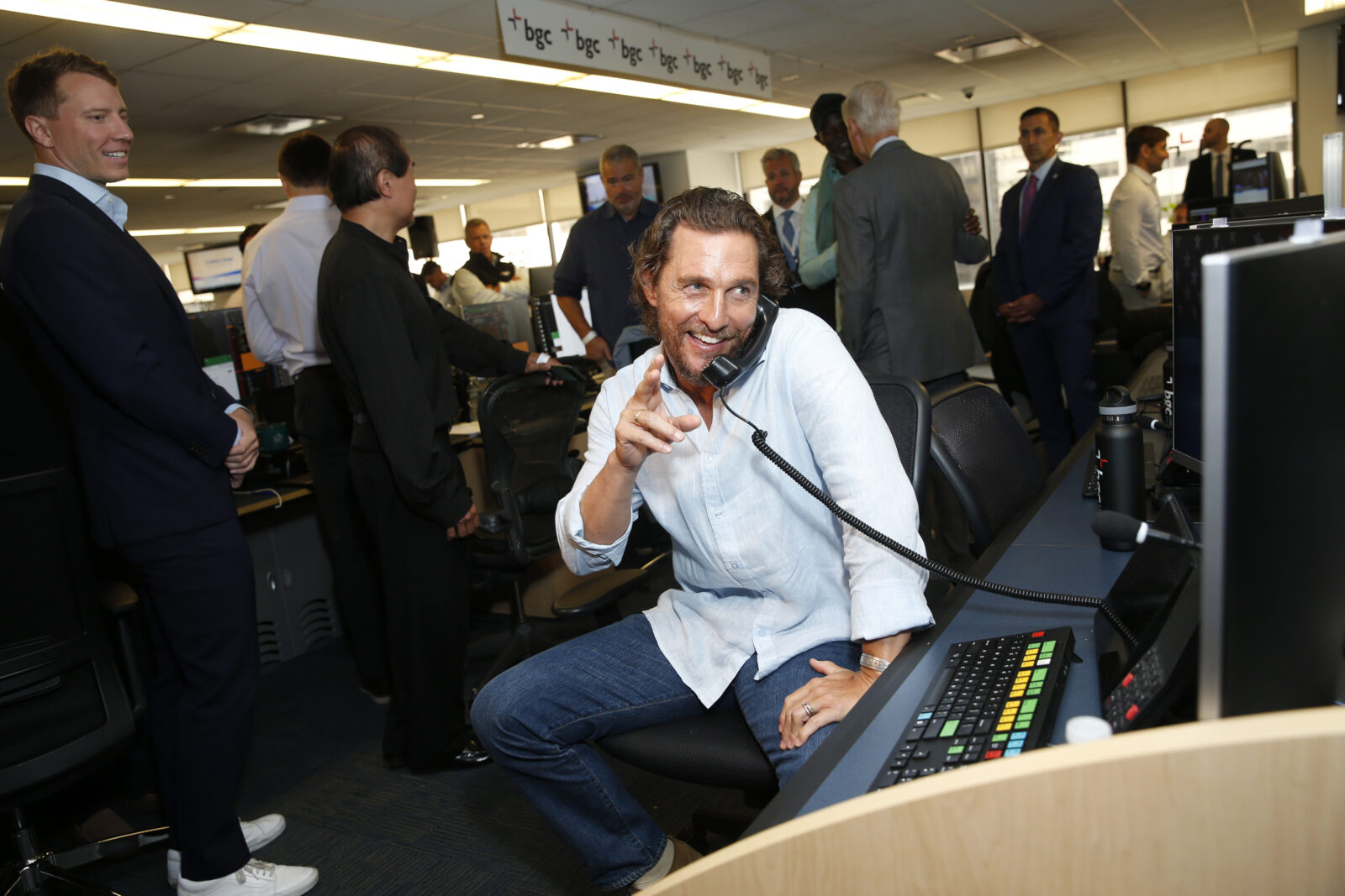 NEW YORK, NEW YORK - SEPTEMBER 11: Matthew McConaughey attends the annual Charity Day hosted by BGC Group and The Cantor Fitzgerald Relief Fund on September 11, 2023 in New York City. (Photo by Rob Kim/Getty Images for The Cantor Fitzgerald Relief Fund)