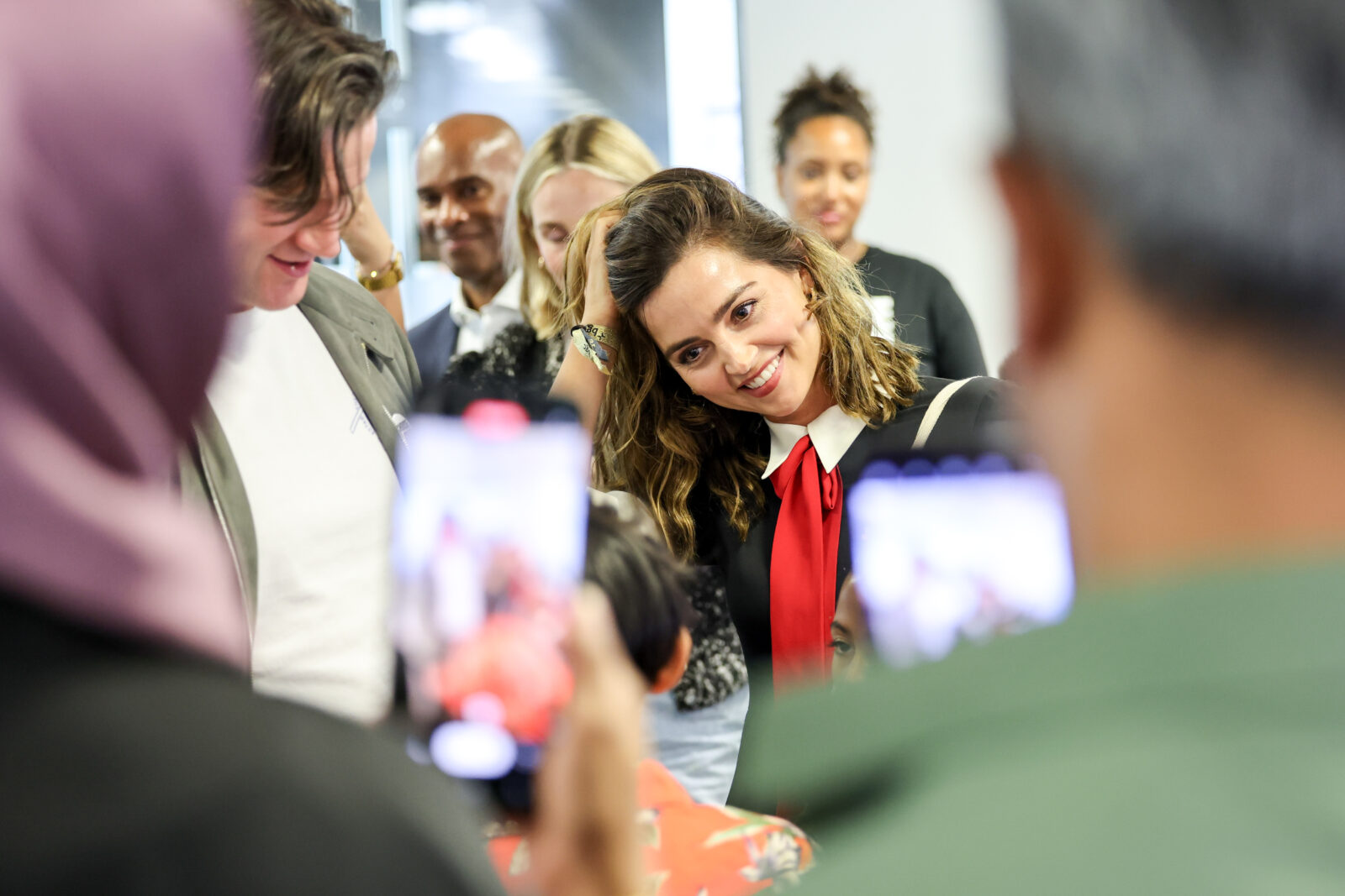 LONDON, ENGLAND - SEPTEMBER 11: Jenna Coleman attends the BGC Group Charity Day on behalf of Spread a Smile, raising millions for good causes in memory of BGC's colleagues lost on 9/11, on September 11, 2023 in London, England. Pic Credit: Dave Benett