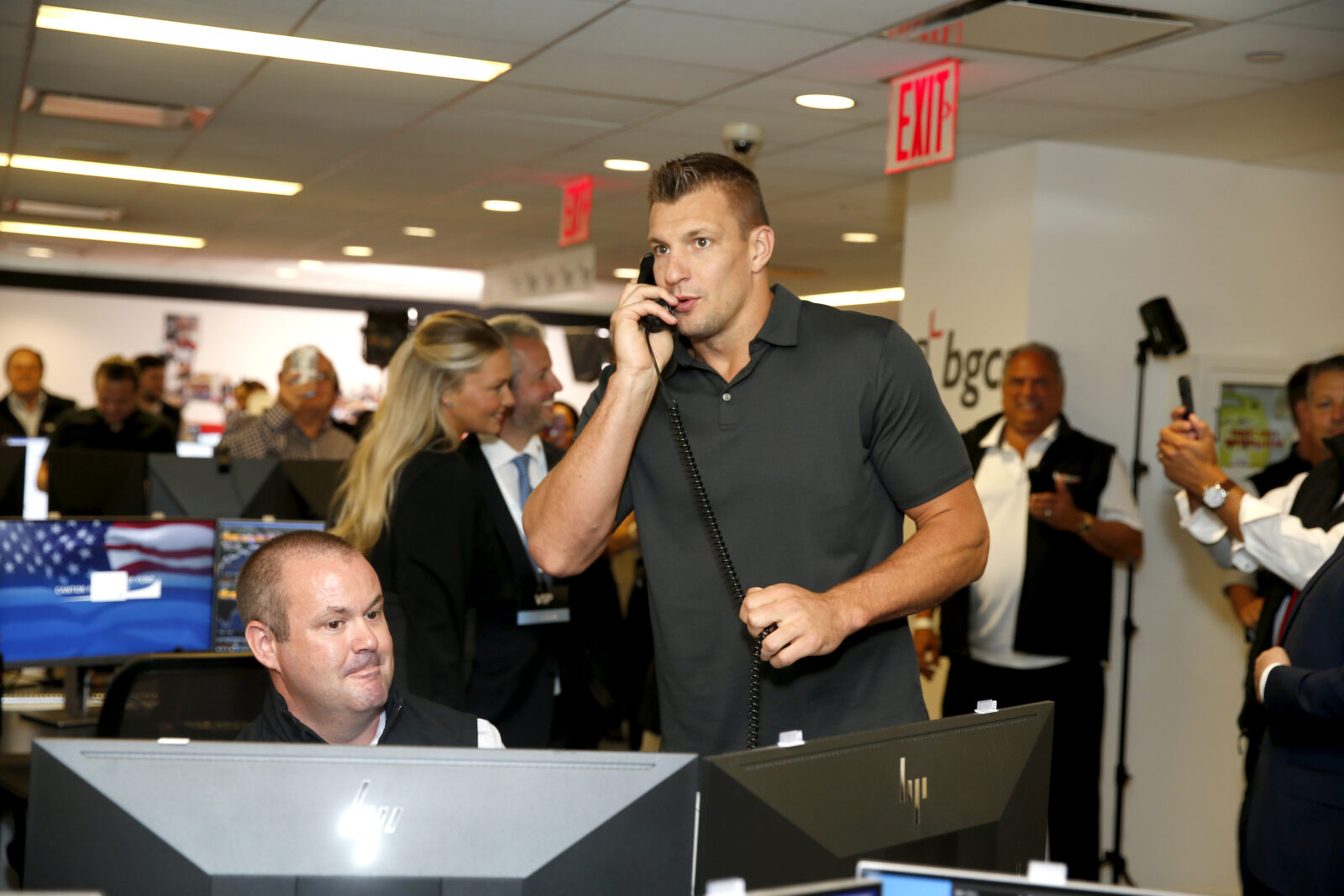 NEW YORK, NEW YORK - SEPTEMBER 11: Rob Gronkowski attends the annual Charity Day hosted by BGC Group and The Cantor Fitzgerald Relief Fund on September 11, 2023 in New York City. (Photo by Rob Kim/Getty Images for The Cantor Fitzgerald Relief Fund)