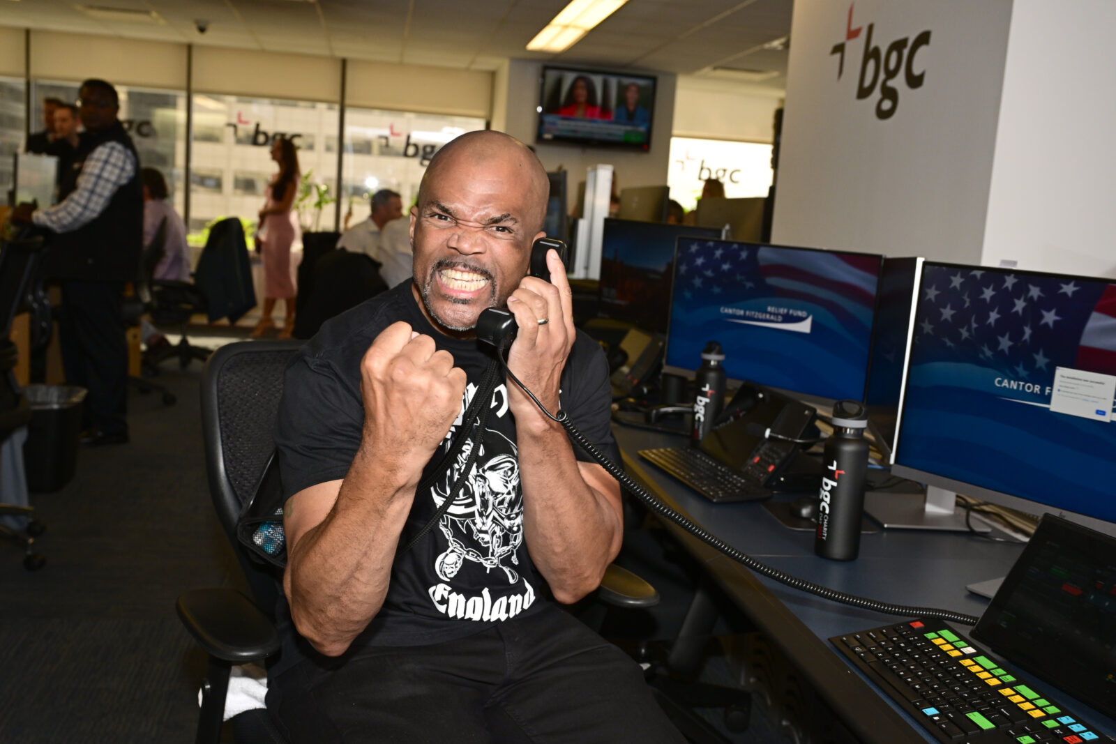 NEW YORK, NEW YORK - SEPTEMBER 11: Darryl “DMC” McDaniels attends the annual Charity Day hosted by BGC Group and The Cantor Fitzgerald Relief Fund on September 11, 2023 in New York City. (Photo by Dave Kotinsky/Getty Images for The Cantor Fitzgerald Relief Fund)