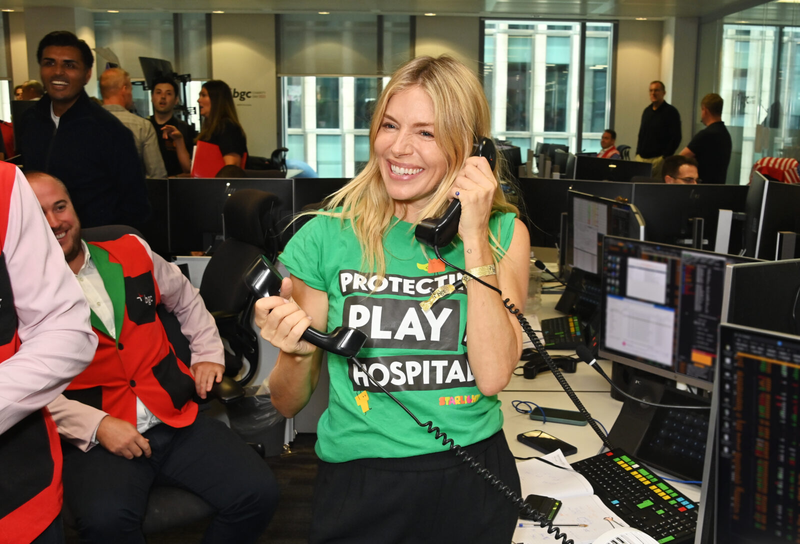 LONDON, ENGLAND - SEPTEMBER 11: Sienna Miller attends the BGC Group Charity Day on behalf of Starlight, raising millions for good causes in memory of BGC's colleagues lost on 9/11, on September 11, 2023 in London, England. Pic Credit: Dave Benett