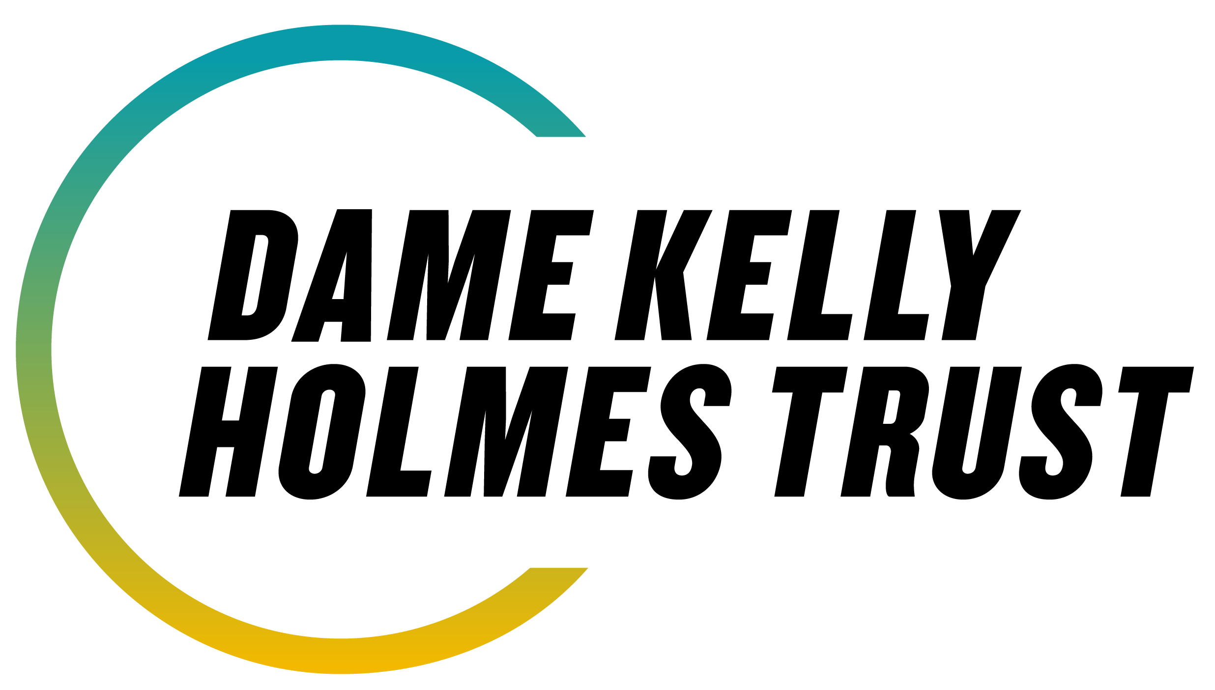 Dame Kelly Homes Black on White logo