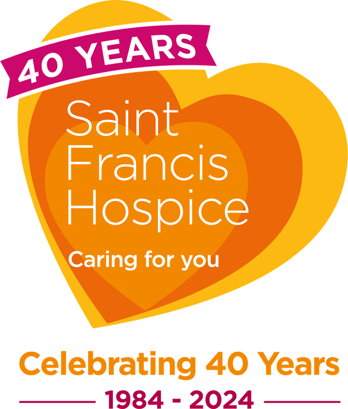 Saint Francis Hospice-40th-Badge-Logo